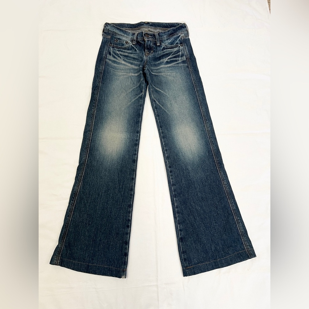 Moussy low-rise Blue Jeans 23inch